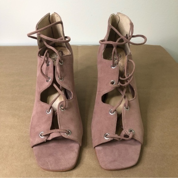 Vince Camuto Nahara Lace-Up Heels Size 9.5 - Picture 3 of 13